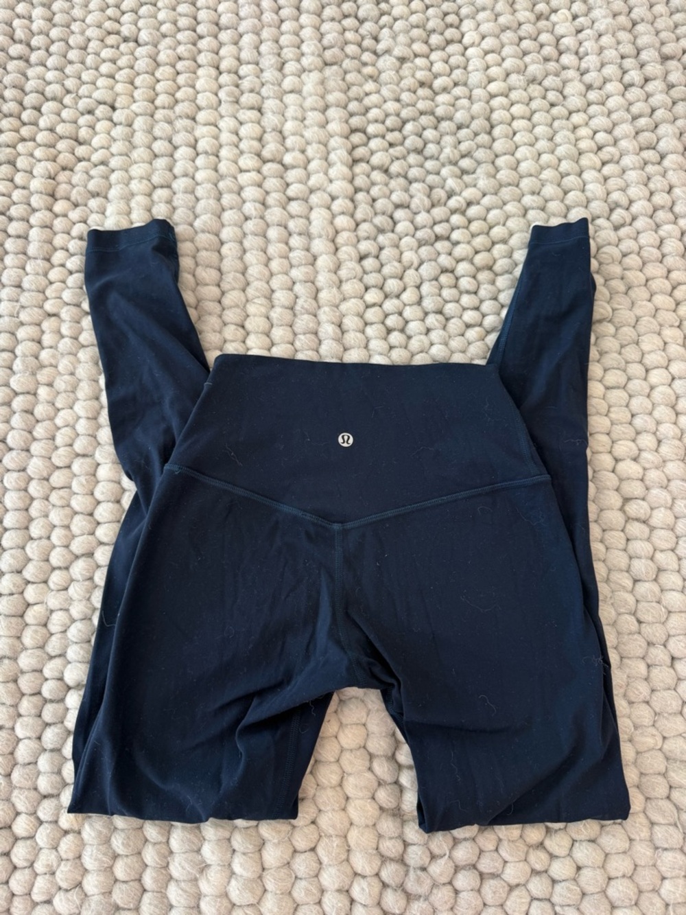 lululemon Navy Align Leggings 28”
